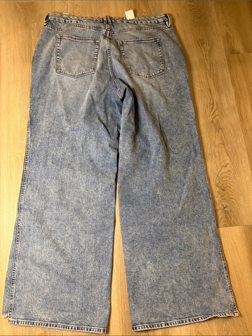 NWT Good American Good Skate High Rise Ultra Wide Leg Jeans Size 18 90s Y2K - Picture 6 of 9